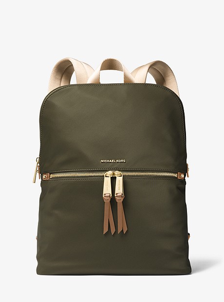 Polly Medium Nylon Backpack - OLIVE - 30T8GP5B2C