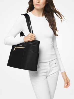 Michael kors polly shop top zip tote