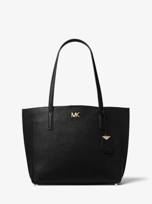 Ana Medium Pebbled Leather Tote Bag Michael Kors