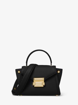 Whitney mini leather on sale satchel michael kors