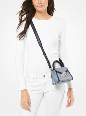 Whitney Mini Leather Satchel Michael Kors