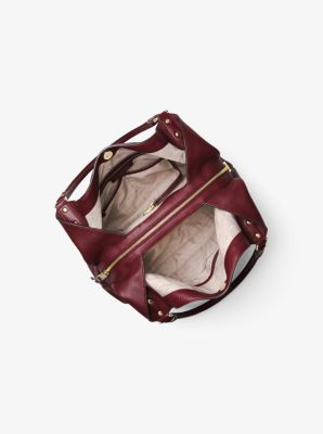 Michael kors online evie hobo oxblood