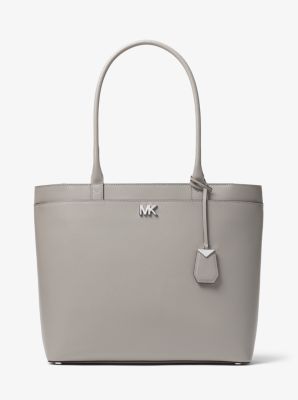 Michael kors maddie 2025 crossgrain leather tote