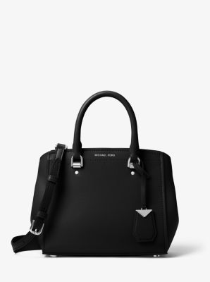 Benning Medium Leather Satchel Michael Kors Canada
