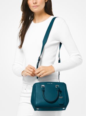 Benning Medium Leather Satchel Michael Kors Canada