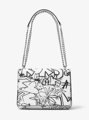 michael kors graffiti handbag