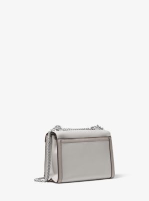 Whitney small leather convertible shoulder online bag