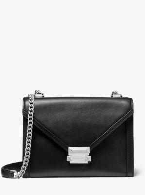 Whitney Large Leather Convertible Shoulder Bag image number 0