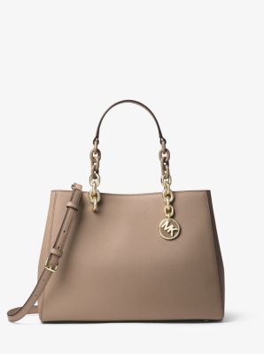 Michael kors deals cynthia dressy satchel