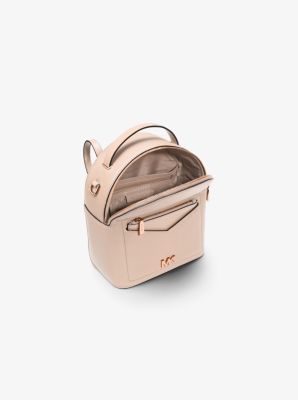 Jessa Small Pebbled Leather Convertible Backpack