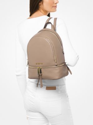 Rhea zip small hot sale pebble leather backpack