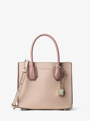 Mercer Medium Pebbled Leather Accordion Crossbody Bag | Michael