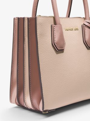 Mercer Medium Pebbled Leather Accordion Crossbody Bag