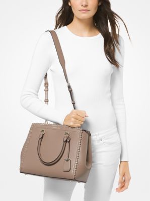 Michael kors scalloped purse sale