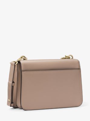 Michael kors mott large leather shoulder bag sale