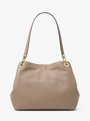 raven pebble leather tote
