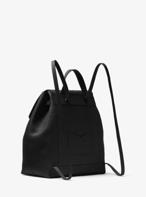 Michael kors junie medium pebbled leather clearance backpack