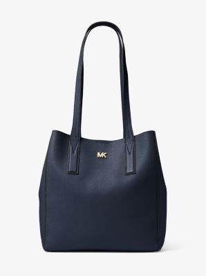 Junie Large Pebbled Leather Tote Bag Michael Kors