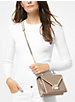 Whitney Small Two-Tone Leather Convertible Shoulder Bag image number 3