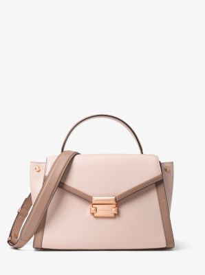 Michael kors whitney leather on sale satchel