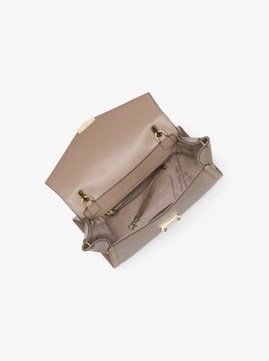 Whitney large leather online satchel