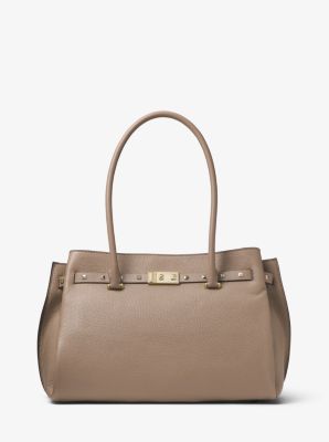 Addison Large Pebbled Leather Tote Michael Kors Canada