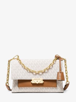 Cece Medium Logo and Leather Shoulder Bag