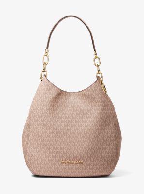 michael kors large logo shoulder bag