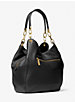 Lillie Large Pebbled Leather Shoulder Bag image number 3