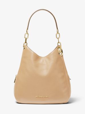 Lillie Large Pebbled Leather Shoulder Bag | Michael Kors