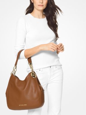 Michael Kors Lillie Hobo Bag in Signature and Luggage 