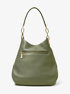 Lillie Large Pebbled Leather Shoulder Bag image number 3