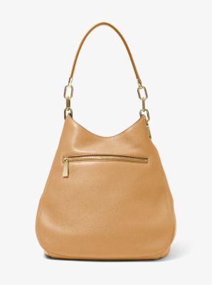 Lillie Large Pebbled Leather Shoulder Bag | Michael Kors