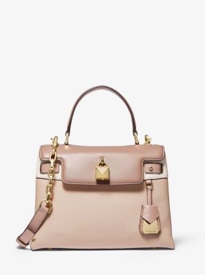 Michael kors gramercy medium logo clearance satchel