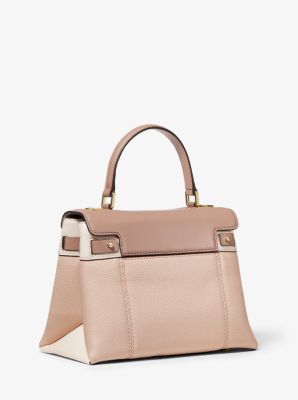 Gramercy polished leather clearance satchel