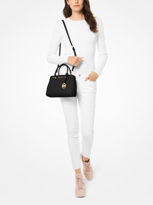 Michael kors small clearance saffiano satchel