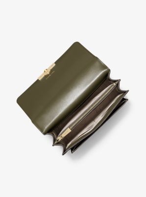 Jade Large Leather Crossbody Bag image number 1