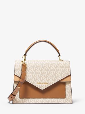 michael kors rhea medium embellished leather backpack