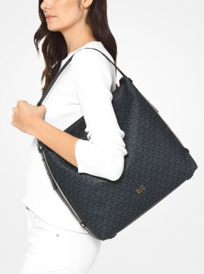 Griffin Large Logo Shoulder Bag Michael Kors