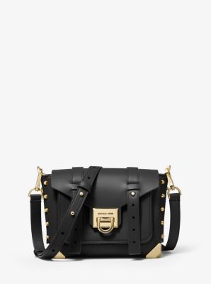 Manhattan Small Leather Crossbody Bag 