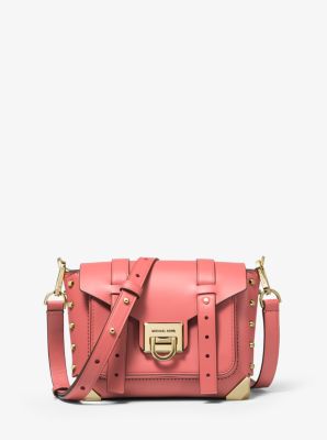 Manhattan Small Leather Crossbody Bag | Michael Kors