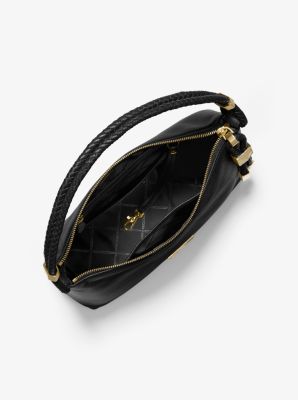 lexington medium pebbled leather shoulder bag