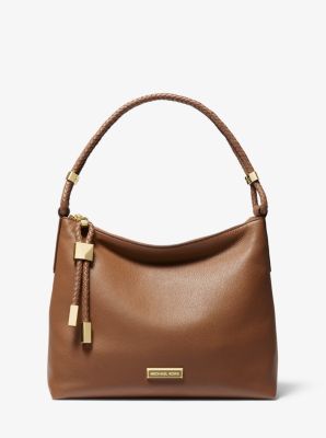 Michael kors lexington large pebbled leather store shoulder bag