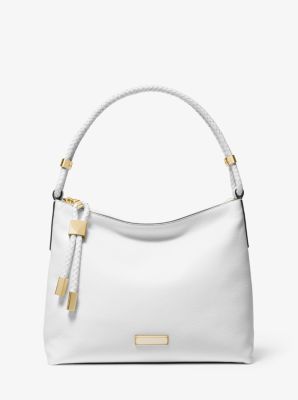 Medium Leather Shoulder Bag | Michael