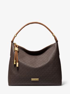 Michael michael kors lexington large pebbled leather shoulder bag sale