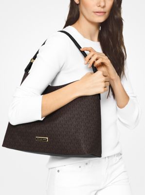 lexington large logo shoulder bag