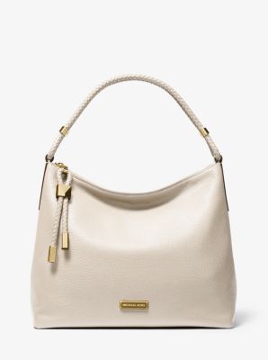 Lexington Large Pebbled Leather Shoulder Bag