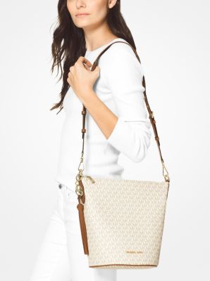 Brooke Medium Logo Bucket Bag Michael Kors