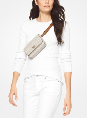 Michael michael kors mott leather hot sale belt bag