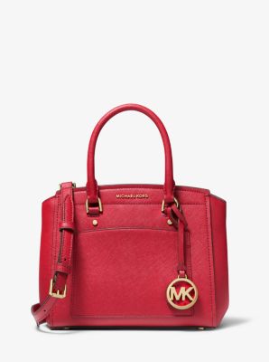 Park Medium Saffiano Leather Satchel | Michael Kors